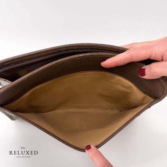 Vintage Gucci GG Web Clutch - Picture 13 of 15
